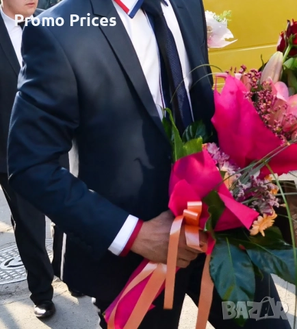 Костюм + риза, вратовръзка и обувки