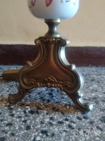барокова настолна лампа, снимка 2 - Настолни лампи - 38726046