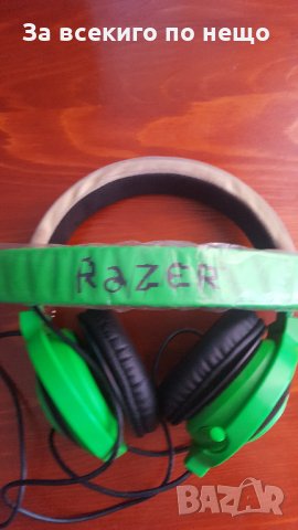 razer kraken green слушалки , снимка 1 - Слушалки, hands-free - 33878807