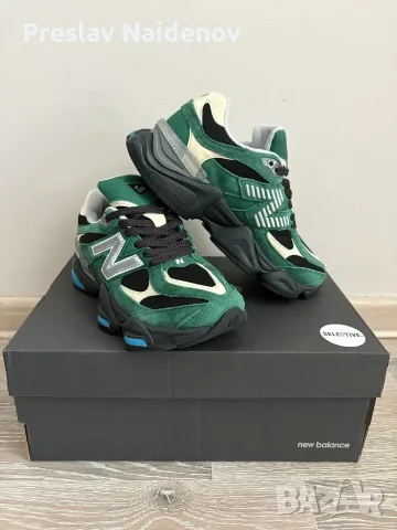 New Balance 9060 Team Forest Green, снимка 2 - Маратонки - 56070944