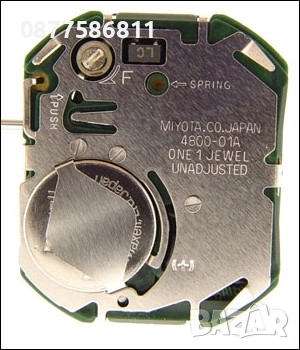 ЧАСОВНИКОВ МЕХАНИЗЪМ MIYOTA 4800-01A ЯПОНСКО ПРОИЗВОДСТВО.РЕЗЕРВЕН МЕХАНИЗЪМ МИЙОТА МИОТА MIOTA