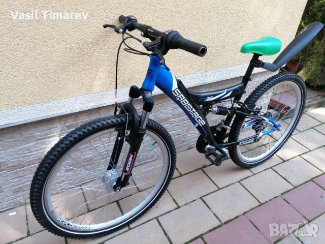 Спортен алуминиев велосипед sabotage 26* Двойно окачване! 