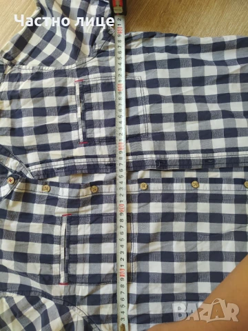 Мъжка риза с къс ръкав , снимка 3 - Ризи - 51157694