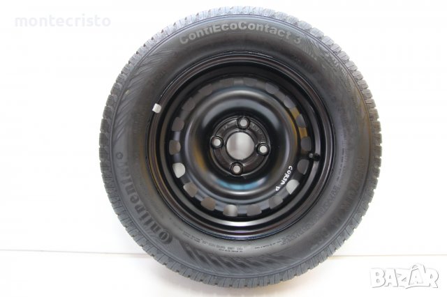 Резервна гума пълноразмерна Opel Corsa D (2006-2011г.) 56.6 / 4x100 / 14 цола / Опел Корса Д джанта, снимка 1 - Гуми и джанти - 38974230