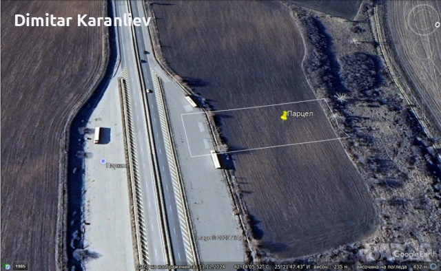 Продавам уникален парцел находящ се паркинг посока София, на магистрала „ТРАКИЯ”, в земл. на Чирпан, снимка 8 - Парцели - 52036072