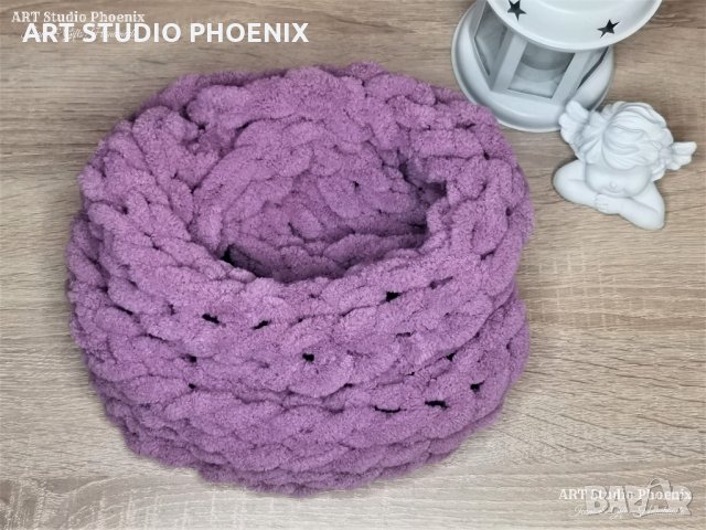 Шалове, Шапки, Гети, Ръкавички за Проклето Време, ръчна изработка, избор на цветове, снимка 13 - Шалове - 35215940