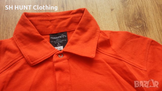 NORRONA Cotton Polo Shirt за лов риболов и туризъм размер M тениска - 473, снимка 8 - Тениски - 42216755
