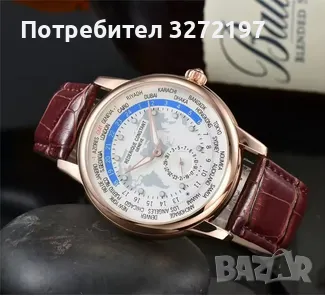 Frédérique Constant кварцов часовниk,водоустойчив,дата, снимка 2 - Мъжки - 49770964