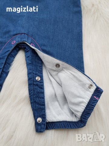 Дънков гащеризон 3-6 месеца, снимка 3 - Бебешки гащеризони - 31220622