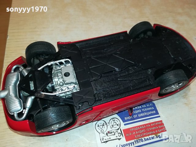 PORSCHE BOXTER 1/18-METAL-ВНОС GERMANY 3010231017, снимка 8 - Колекции - 42775560