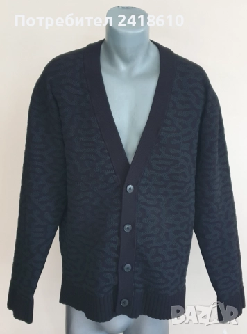 Hugo Boss HUGO Spuffon Knit  Mens Size L НОВО! ОРИГИНАЛ! Мъжка Жилетка!, снимка 8 - Пуловери - 52175608