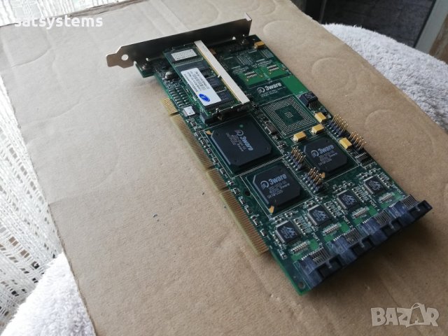 3ware Escalade 9500S 8-Port SATA II PCI-X RAID Controller Card, снимка 4 - Други - 37058494