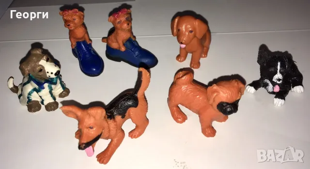 Лот Puppy In My Pocket MEG (1995) + 1 кученце на TOPPS (1997) Кученца в джоба от 90-те.
