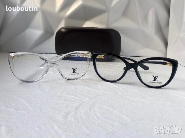 Louis Vuitton Прозрачни слънчеви,диоптрични рамки очила за компютър, снимка 13 - Слънчеви и диоптрични очила - 42798378