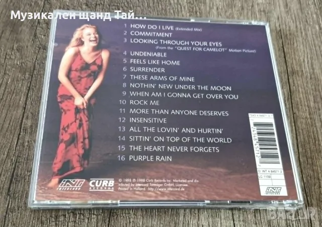 Компакт Дискове - Поп - Рок: LeAnn Rimes – Sittin On The Top Of The World, снимка 2 - CD дискове - 55775941