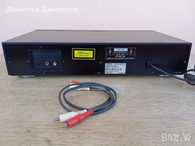 Предлагам CD плейър Sony CDP-670 в отлично състояние, снимка 5 - Аудиосистеми - 48994993