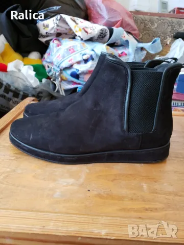 Маркови боти естествен набук, водонепромокаеми САЩ, снимка 3 - Дамски боти - 47372539