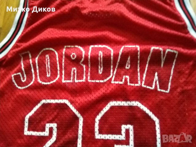 Michael Jordan Chicago Bulls №23 баскетболна тениска винтидж размер М, снимка 11 - Баскетбол - 29113458