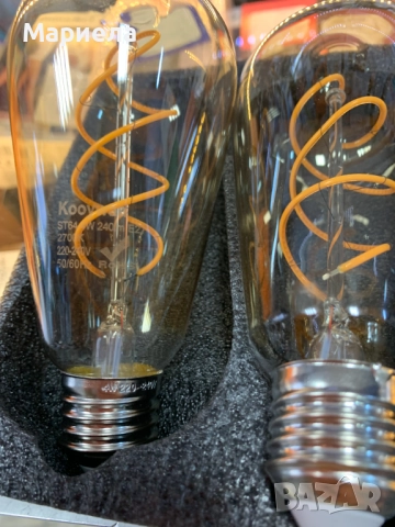 LED крушка с нажежаема жичка / Ретро крушка /Античен стил , снимка 3 - Лед осветление - 52156728