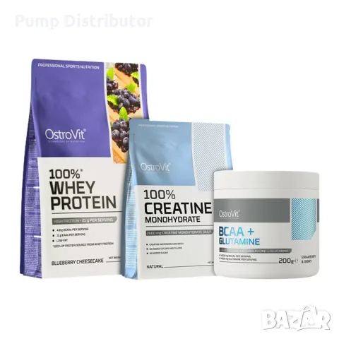 OstroVit OstroVit 100% Whey Protein | + Creatine + BCAA + Glutamine FREE