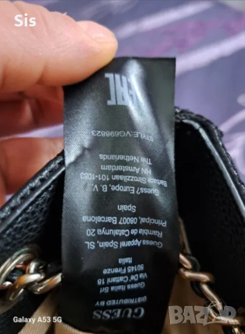 Дамска чанта -GUESS , снимка 2 - Чанти - 53080341