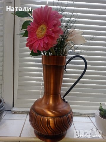 ваза немски месинг 349, снимка 1