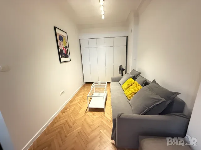 Свеж двустаен с частно дворче до НДК – обзаведен тип Airbnb / Дългосрочно, снимка 9 - Апартаменти - 56246965