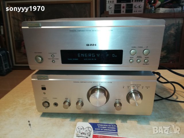 DENON AMPLIFIER+DENON TUNER-SWISS 2812211916, снимка 4 - Ресийвъри, усилватели, смесителни пултове - 35262040
