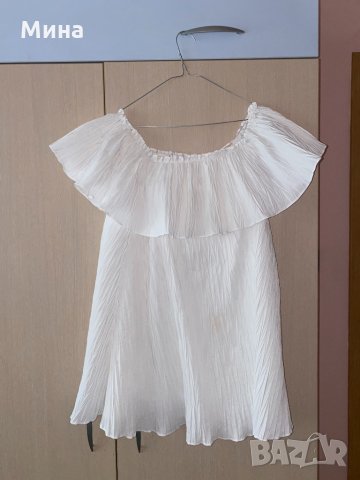 Бяла рокля Zara