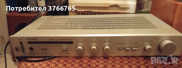 ViSONiK усилвател във перфектно състояние, снимка 3 - Ресийвъри, усилватели, смесителни пултове - 54161157
