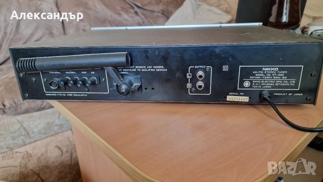 Стерео тунер Nikko, снимка 9 - Други - 54124653