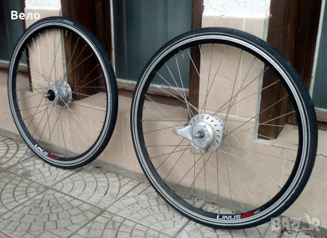 Комплект капли 28 цола ЛИНУС ! Нексус 7 с ролерни спирачки! С гумите!, снимка 6 - Части за велосипеди - 53087224