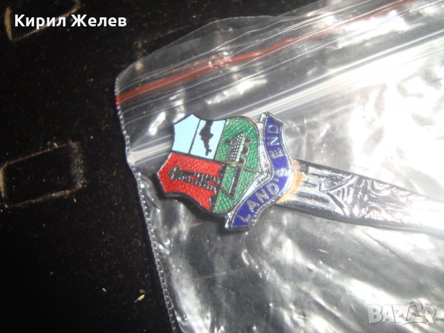 КОЛЕКЦИОНЕРСКА ЛЪЖИЧКА с ЕМАЙЛ 3854, снимка 2 - Колекции - 31369147