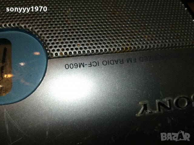sony icf-m600 radio внос germany 0609211518, снимка 17 - Радиокасетофони, транзистори - 34041424