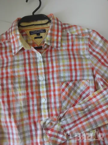 Tommy Hilfiger - 100% оригинална дамска риза с дълъг ръкав, снимка 2 - Ризи - 50102851