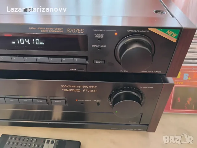 Sony ta f 770ES и Sony str s 707ES с оригинално дистанционно Sony rm s 703, снимка 5 - Ресийвъри, усилватели, смесителни пултове - 55827080
