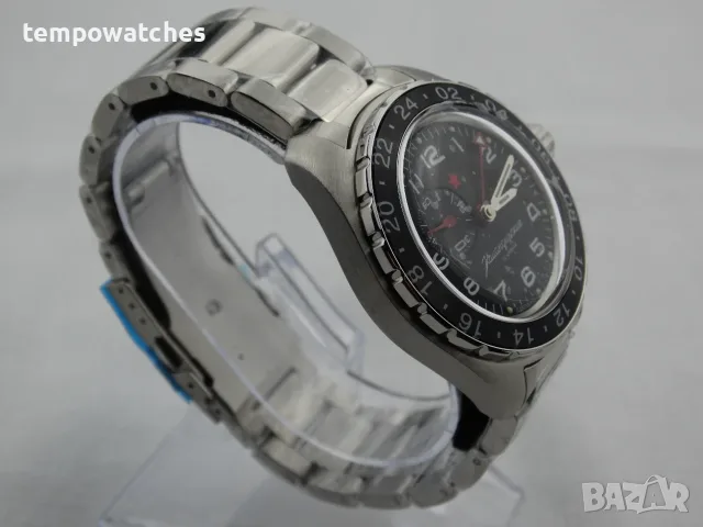ВОСТОК КОМАНДИРСКИЕ АВТОМАТИЧЕН-GMT ref: 02019А, снимка 15 - Мъжки - 41667266