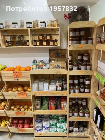 Дървени стелажи за всякакъв вид продукти( за ядки), снимка 7 - Стелажи и щандове - 49133306