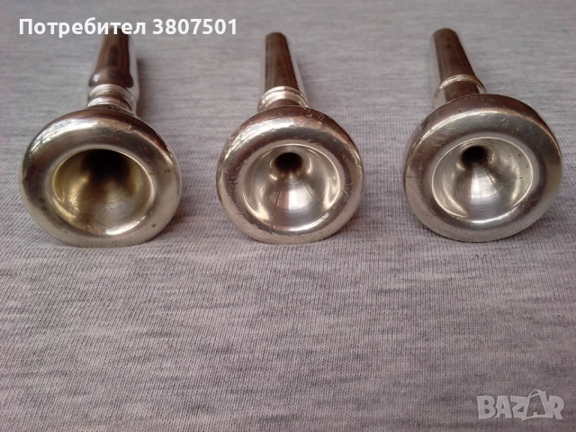 Мундщуци за тромпет, снимка 7 - Духови инструменти - 51725978