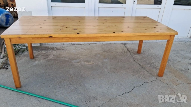 Маса голяма трапезна масив