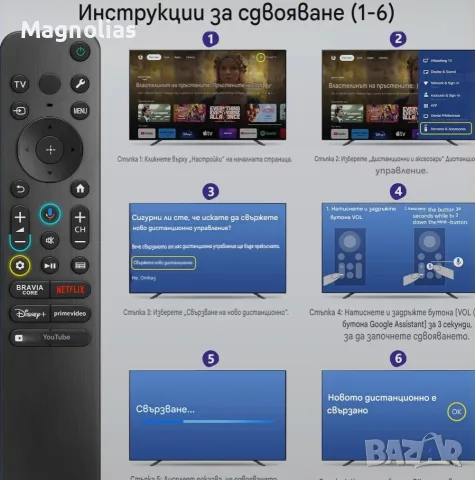 SONY BRAVIA RMF-TX810U - Sony Smart TV QLED - OLED 2022-2025 , снимка 11 - Дистанционни - 56154634