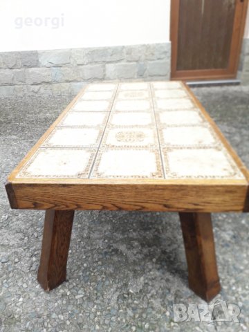 Ретро дъбова холна маса масив 