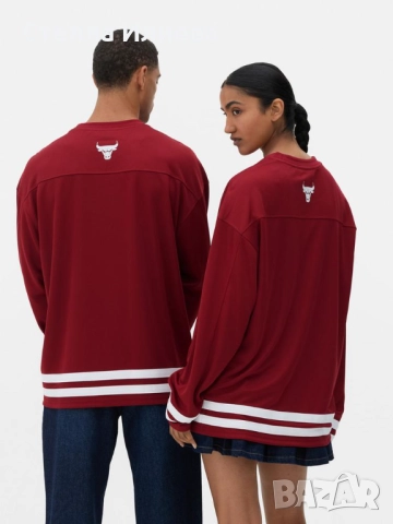 Блуза NBA Chicago Bulls , снимка 5 - Блузи с дълъг ръкав и пуловери - 52285274