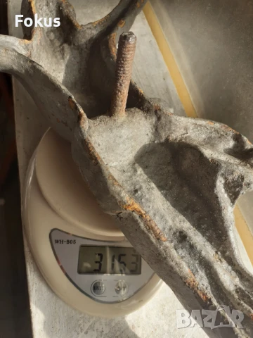 Старо голямо чугунено разпятие Исус Христос кръст религия, снимка 8 - Антикварни и старинни предмети - 51301505