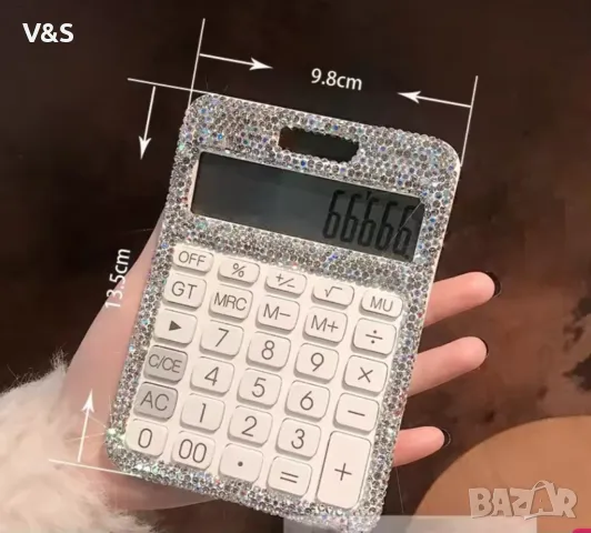 Луксозен  калкулатор ръчно паставени камачета, калкулатори  Fashion Personality , снимка 11 - Други стоки за дома - 47955456