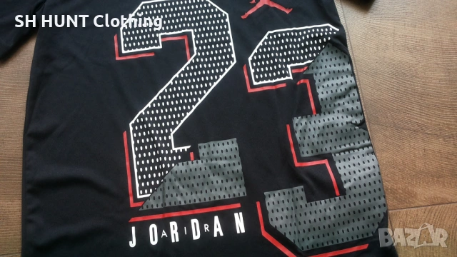 AIR JORDAN Kids T-Shirt Размер 12-13 г / 147-163 см детска тениска 23-66, снимка 6 - Детски тениски и потници - 53126786