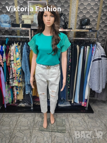 дамска блузка с къс ръкав