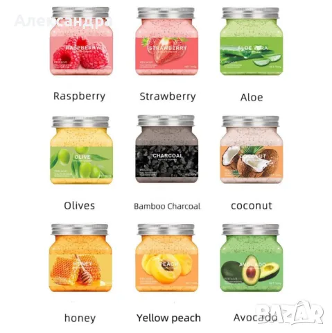 Скраб за тяло Feicaoji, снимка 8 - Козметика за тяло - 49049066