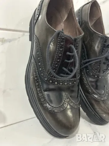 Дамски обувки/ боти естествена кожа Nero Giardini 38 номер, снимка 2 - Дамски боти - 47729436