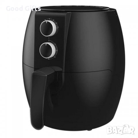 Air Fryer фритюрник без мазнина 4.5L 1350W, снимка 3 - Фритюрници - 38091769